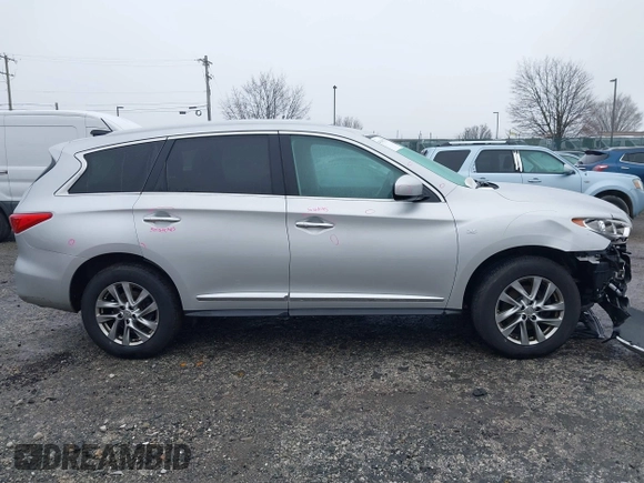 2015 Infiniti QX60 with VIN 5N1AL0MM4FC554511, listed as a IAAI auction lot 41065737 with 205,077 mi miles and . Bid and sale history available at DreamBid. Image 13.