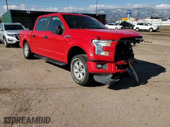 2015 Ford F-150 XLT with VIN 1FTEW1E85FKE49597, listed as a Copart auction lot 56359715 with 58,018 mi miles and Salvage title. Bid and sale history available at DreamBid. Image 13.