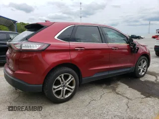 2015 Ford Edge Titanium z VIN 2FMPK4K9XFBB74740, wystawiony jako Copart lot #55529335 z przebiegiem 155 605 mil mil oraz Szkoda całkowita • Salvage title. Historia ofert i sprzedaży dostępna na DreamBid. Obrazek 3.