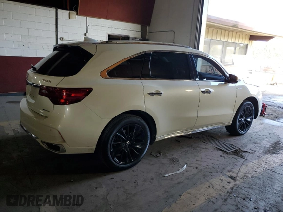 2017 Acura MDX Sport Hybrid w/Advance Pkg with VIN 5FRYD7H7XHB000634, listed as a Copart auction lot 68589073 with 86,086 mi miles. Bid and sale history available at carsss.com. Image 3.