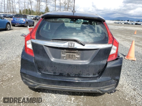 2018 Honda Fit EX-L with VIN 3HGGK5H99JM700706, listed as a Copart auction lot 50999845 with 74,985 mi miles and Salvage title. Bid and sale history available at DreamBid. Image 6.