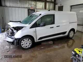 2020 Ford Transit Connect XLT with VIN NM0LS7F22L1455145, listed as a Copart auction lot 89173535 with 72,693 mi miles and Salvage title. Bid and sale history available at DreamBid. Image 1.