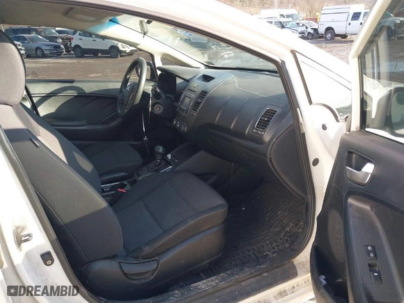 2017 Kia Forte S with VIN 3KPFL4A78HE015501, listed as a IAAI auction lot 41533479 with NaN miles. Bid and sale history available at carsss.com. Image 5.