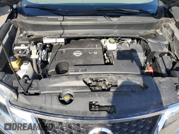2014 Nissan Pathfinder Platinum with VIN 5N1AR2MM9EC609382, listed as a Copart auction lot 55319085 with 110,652 mi miles and Clean Title. Bid and sale history available at carsss.com. Image 12.