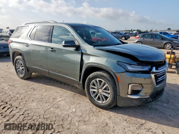 2023 Chevrolet Traverse LT Cloth with VIN 1GNERGKW3PJ108498, listed as a Copart auction lot 61243445 with 101,936 mi miles and Salvage title. Bid and sale history available at DreamBid. Image 4.