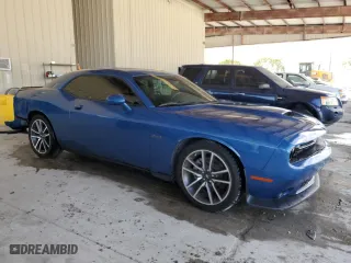 2023 Dodge Challenger R/T with VIN 2C3CDZBT1PH596954, listed as a Copart auction lot 46800625 with 7,824 mi miles and Salvage Title. Bid and sale history available at carsss.com. Image 4.