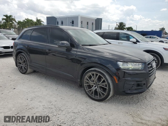 2019 Audi Q7 Prestige z VIN WA1VAAF79KD003515, wystawiony jako Copart lot #56476375 z przebiegiem 55 027 mil mil oraz Nie do naprawy • Non repairable. Historia ofert i sprzedaży dostępna na DreamBid. Obrazek 4.