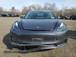 2022 Tesla Model 3 Long Range with VIN 5YJ3E1EB3NF275515, listed as a Copart auction lot 52566515 with 55,980 mi miles and Salvage Title. Bid and sale history available at carsss.com. Image 5.