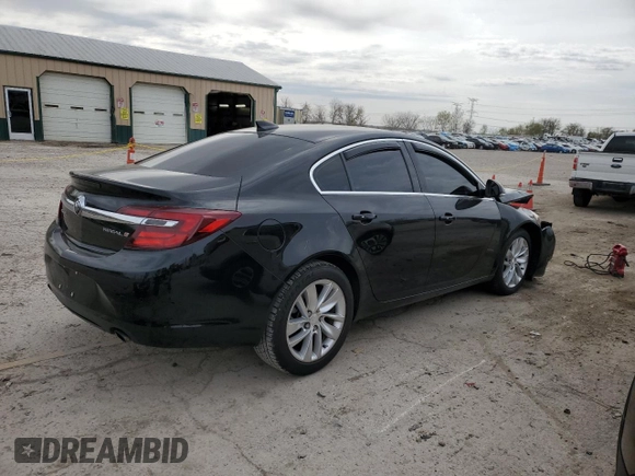 2016 Buick Regal Premium II with VIN 2G4GS5GX2G9111153, listed as a Copart auction lot 53117385 with 137,863 mi miles and Salvage Title. Bid and sale history available at DreamBid. Image 3.