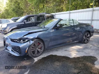 2022 BMW 4 Series 430i with VIN WBA23AT08NCJ80445, listed as a Copart auction lot 55312665 with Not provided miles and Salvage title. Bid and sale history available at DreamBid. Image 1.