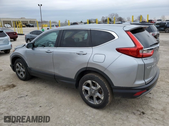 2019 Honda CR-V EX with VIN 5J6RW2H58KL021806, listed as a Copart auction lot 51842875 with 58,388 mi miles and Salvage Title. Bid and sale history available at DreamBid. Image 2.