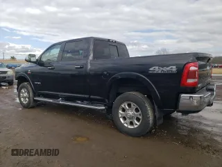 2019 Ram 2500 Laramie with VIN 3C6UR5FL4KG693344, listed as a Copart auction lot 47744485 with 53,672 mi miles and Salvage Title. Bid and sale history available at carsss.com. Image 2.