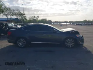 2016 Kia Cadenza Premium with VIN KNALN4D76G5207273, listed as a IAAI auction lot 42018231 with 92,460 mi miles. Bid and sale history available at carsss.com. Image 13.