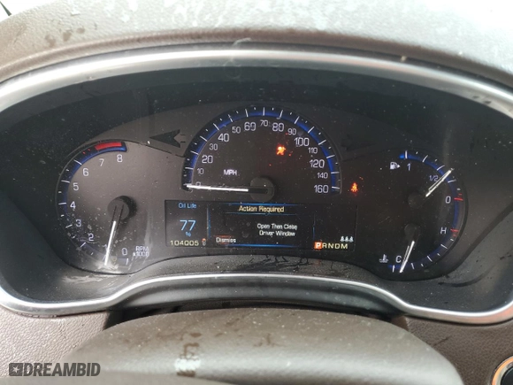 2015 Cadillac SRX Luxury Collection with VIN 3GYFNBE34FS555314, listed as a Copart auction lot 43416915 with 104,005 mi miles and Salvage Title. Bid and sale history available at carsss.com. Image 9.