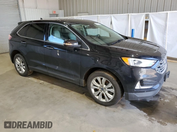 2022 Ford Edge Titanium with VIN 2FMPK4K95NBA33668, listed as a Copart auction lot 46693235 with 83,930 mi miles and Clean Title. Bid and sale history available at carsss.com. Image 4.