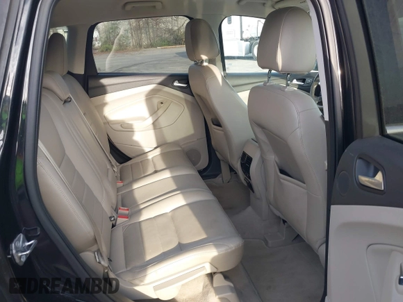 2015 Ford Escape Titanium with VIN 1FMCU0J98FUA19911, listed as a IAAI auction lot 41750596 with 106,706 mi miles. Bid and sale history available at carsss.com. Image 8.