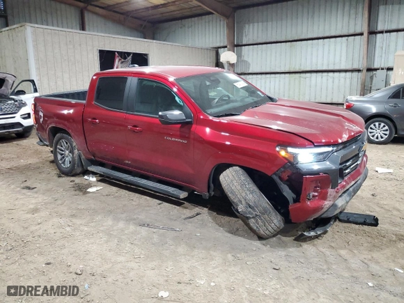 2023 Chevrolet Colorado 2WD LT with VIN 1GCPSCEK7P1249548, listed as a Copart auction lot 86401404 with 26,902 mi miles and Salvage Title. Bid and sale history available at carsss.com. Image 4.