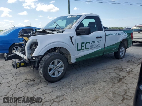 2021 Ford F-150 XL с VIN 1FTMF1CB7MKD44342, выставлен на аукционе Copart как лот 56133245 с пробегом 107 026 миль миль и Списание • Salvage title. История ставок и продаж доступна на DreamBid. Изображение 1.