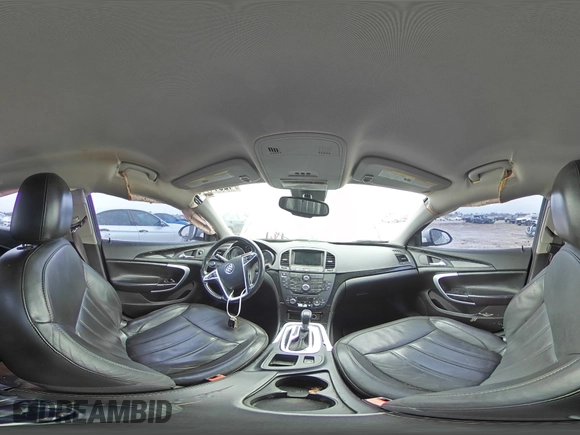 2013 Buick Regal Premium 1 with VIN 2G4GS5ER3D9221533, listed as a Copart auction lot 42014775 with 200,099 mi miles and Salvage title. Bid and sale history available at DreamBid. Image 14.