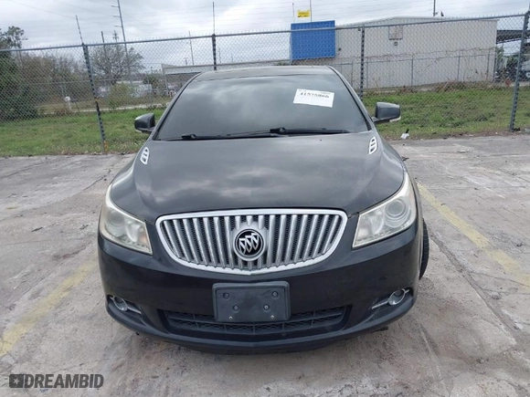 2012 Buick LaCrosse Premium 1 with VIN 1G4GD5ER7CF353419, listed as a IAAI auction lot 41575866 with 1 mi miles. Bid and sale history available at carsss.com. Image 6.