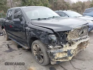 2019 Ford F-150 XL with VIN 1FTEW1E46KKF08910, listed as a IAAI auction lot 41504066 with 56,393 mi miles. Bid and sale history available at carsss.com. Image 1.