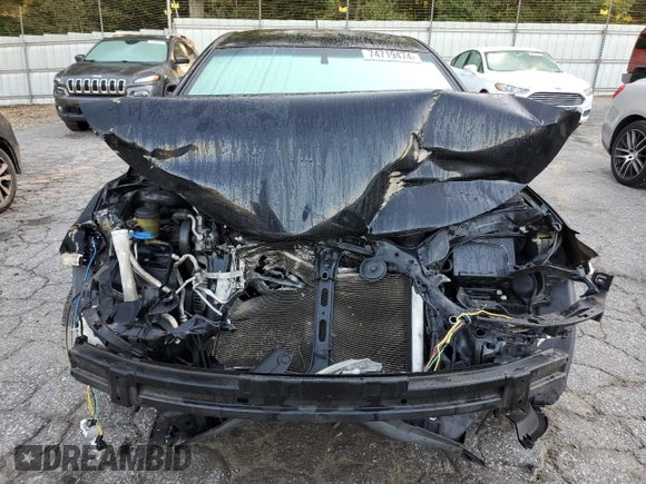 2011 Kia Forte LX with VIN KNAFT4A24B5322328, listed as a Copart auction lot 74719474 with 0 mi miles and Salvage Title. Bid and sale history available at carsss.com. Image 5.