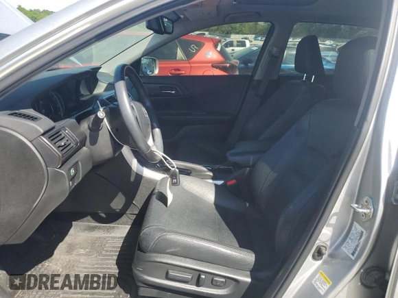 2014 Honda Accord Sedan EX-L with VIN 1HGCR2F87EA224221, listed as a Copart auction lot 52124395 with 114,481 mi miles and Salvage Title. Bid and sale history available at carsss.com. Image 7.