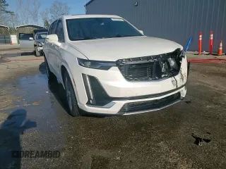 2020 Cadillac XT6 FWD Premium Luxury with VIN 1GYKPCRS5LZ184078, listed as a Copart auction lot 46752465 with 75,599 mi miles and Salvage title. Bid and sale history available at DreamBid. Image 14.