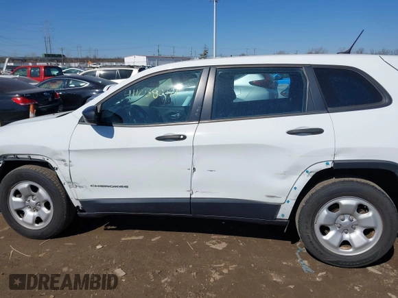 2016 Jeep Cherokee Sport with VIN 1C4PJMAS3GW306815, listed as a IAAI auction lot 41738271 with 50,627 mi miles and . Bid and sale history available at DreamBid. Image 14.
