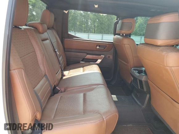 2022 Toyota Tundra 1794 Edition with VIN 5TFMA5DB8NX045273, listed as a Copart auction lot 59119765 with 37,454 mi miles and Non repairable. Bid and sale history available at DreamBid. Image 10.