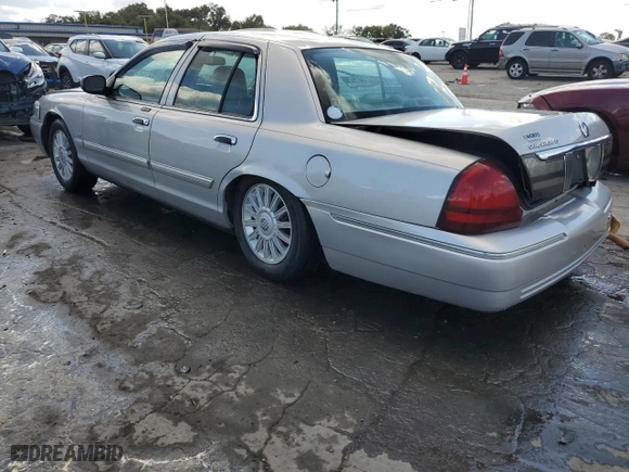 2009 Mercury Grand Marquis LS with VIN 2MEHM75V99X612456, listed as a Copart auction lot 71787204 with 250,888 mi miles and Salvage Title. Bid and sale history available at carsss.com. Image 2.