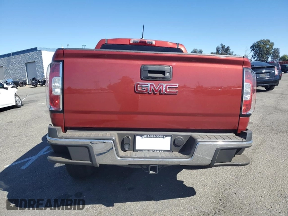 2016 GMC Canyon 2WD with VIN 1GTG5BE36G1328199, listed as a Copart auction lot 79128464 with 96,816 mi miles and Salvage Title. Bid and sale history available at carsss.com. Image 6.