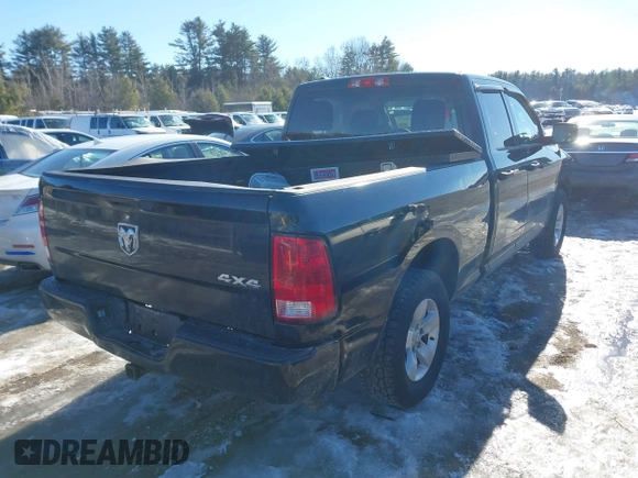 2018 Ram 1500 Tradesman with VIN 1C6RR7FG3JS222877, listed as a IAAI auction lot 41506573 with 133,167 mi miles and . Bid and sale history available at DreamBid. Image 4.