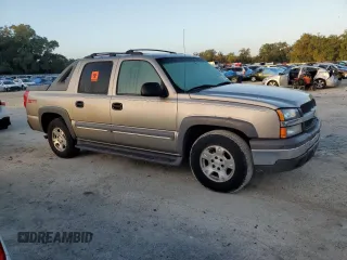 2003 Chevrolet Avalanche with VIN 3GNEC13T63G244378, listed as a Copart auction lot 78366304 with 169,130 mi miles and Salvage Title. Bid and sale history available at DreamBid. Image 4.