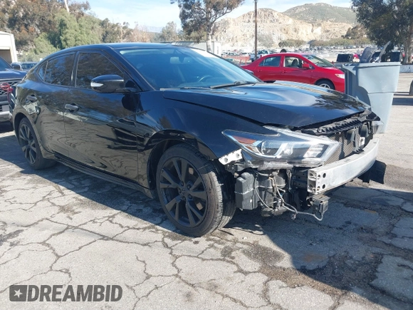 2018 Nissan Maxima S with VIN 1N4AA6AP9JC388366, listed as a IAAI auction lot 41842042 with 103,597 mi miles and . Bid and sale history available at DreamBid. Image 1.