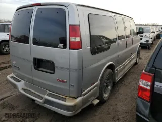 2005 GMC Savana Cargo Van YF7 Upfitter with VIN 1GDFH15T351130346, listed as a Copart auction lot 48831065 with 212,465 mi miles and Clean Title. Bid and sale history available at carsss.com. Image 3.