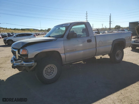 2007 GMC Sierra 2500HD Classic Work Truck with VIN 1GTHK24U57E188436, listed as a Copart auction lot 76539294 with 0 mi miles and Salvage Title. Bid and sale history available at carsss.com. Image 1.