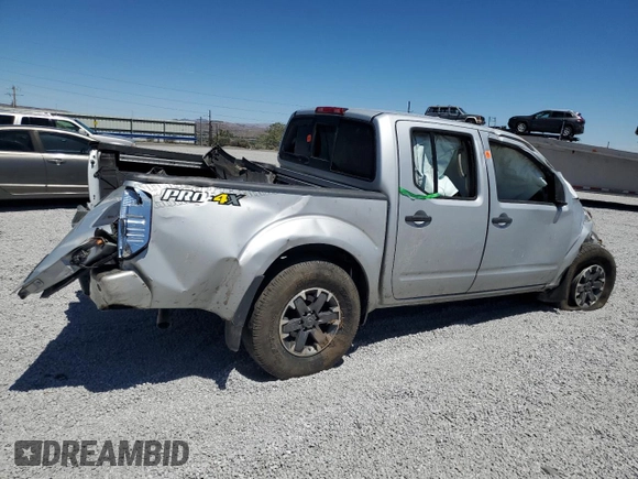 2018 Nissan Frontier Pro-4X with VIN 1N6AD0EV2JN743841, listed as a Copart auction lot 64862954 with Not provided miles and Salvage title. Bid and sale history available at DreamBid. Image 3.