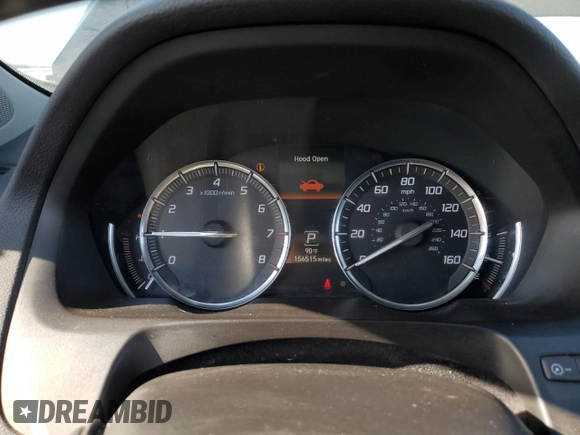 2015 Acura TLX Technology with VIN 19UUB2F51FA011085, listed as a Copart auction lot 62780705 with 156,515 mi miles and Salvage title. Bid and sale history available at DreamBid. Image 9.