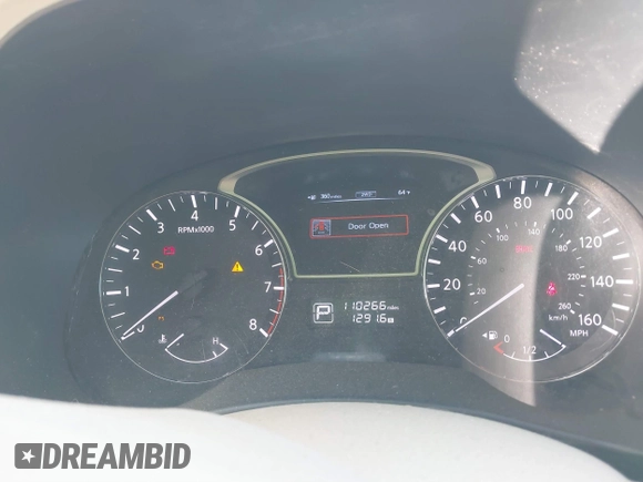 2013 Nissan Pathfinder S with VIN 5N1AR2MM9DC671220, listed as a IAAI auction lot 41419316 with 110,266 mi miles. Bid and sale history available at carsss.com. Image 7.