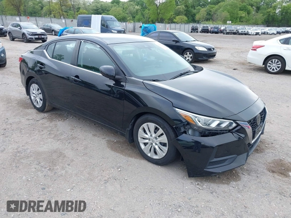 2020 Nissan Sentra S with VIN 3N1AB8BVXLY263499, listed as a IAAI auction lot 42175882 with 152,825 mi miles and . Bid and sale history available at DreamBid. Image 1.