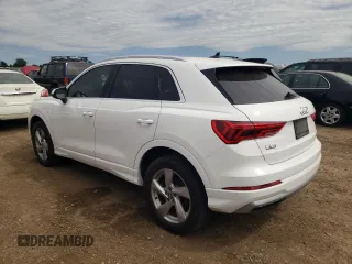 2019 Audi Q3 Premium Plus with VIN WA1BECF30K1067122, listed as a Copart auction lot 61161544 with 22,697 mi miles and Salvage Title. Bid and sale history available at carsss.com. Image 2.