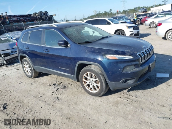 2014 Jeep Cherokee Altitude with VIN 1C4PJMCB6EW230078, listed as a IAAI auction lot 41842841 with 171,000 mi miles. Bid and sale history available at carsss.com. Image 1.