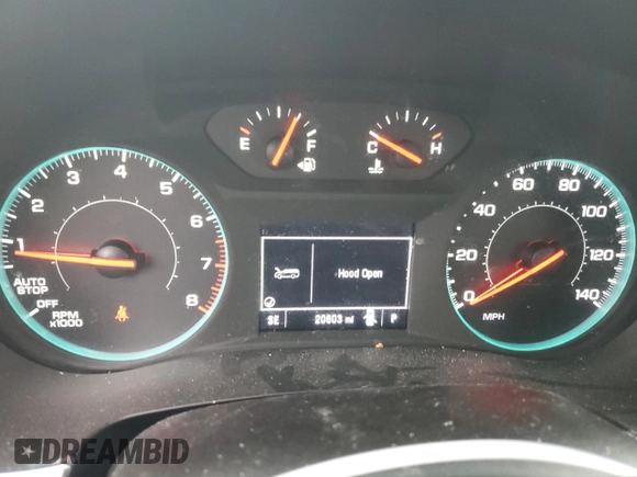 2024 Chevrolet Traverse LS with VIN 1GNESTKW7RJ139060, listed as a Copart auction lot 44083325 with 20,603 mi miles and Salvage title. Bid and sale history available at DreamBid. Image 9.