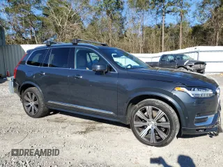 2021 Volvo XC90 Inscription with VIN YV4A22PL7M1681491, listed as a Copart auction lot 82003734 with 59,165 mi miles and Salvage Title. Bid and sale history available at carsss.com. Image 4.