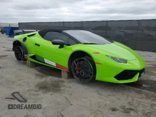 2017 Lamborghini Huracan LP 610-4 с VIN ZHWUR1ZF7HLA05866, выставлен на аукционе Copart как лот 44950255 с пробегом 18 205 миль миль и Списание • Salvage title. История ставок и продаж доступна на DreamBid. Изображение 4.