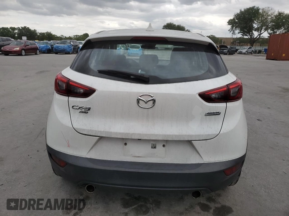 2018 Mazda CX-3 Touring with VIN JM1DKFC78J0331319, listed as a Copart auction lot 51911705 with 44,967 mi miles and Salvage Title. Bid and sale history available at carsss.com. Image 6.