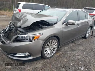 2014 Acura RLX Tech Pkg with VIN JH4KC1F57EC003409, listed as a IAAI auction lot 41758955 with 78,285 mi miles. Bid and sale history available at carsss.com. Image 17.