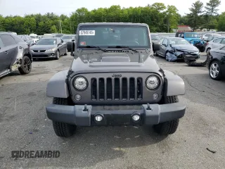 2018 Jeep Wrangler Unlimited Sahara with VIN 1C4BJWEG8JL821569, listed as a Copart auction lot 57949745 with 40,048 mi miles and Salvage title. Bid and sale history available at DreamBid. Image 5.
