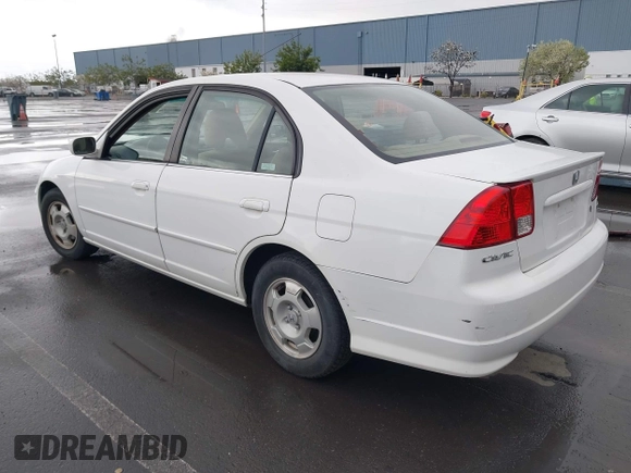 2005 Honda Civic with VIN JHMES96685S024184, listed as a IAAI auction lot 41937588 with 97,161 mi miles and . Bid and sale history available at DreamBid. Image 3.